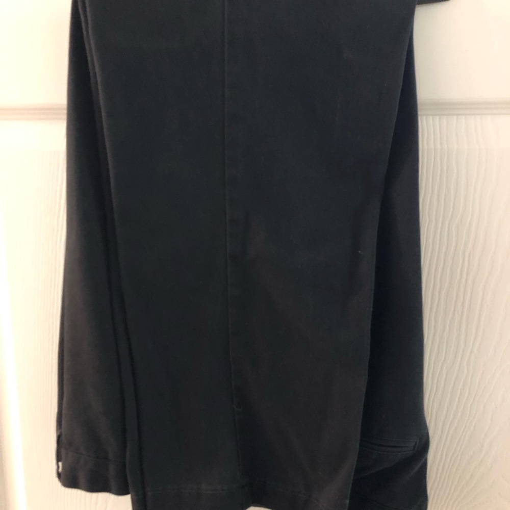Mens black khaki pants